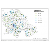 Broj učenika u srednjim školama na teritoriji APV